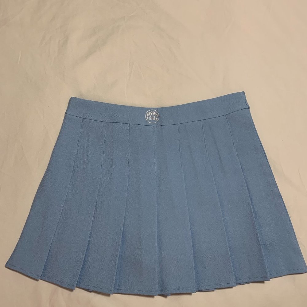 Moon Citizen Baby Blue Tennis Skort